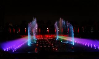 白鹭洲公园音乐喷泉
