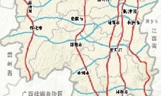 湖南高速公路规划图