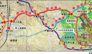 湖南高速公路规划图